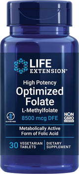 High Potency Optimized Folate L-Methylfolate 8500 mcg DFE