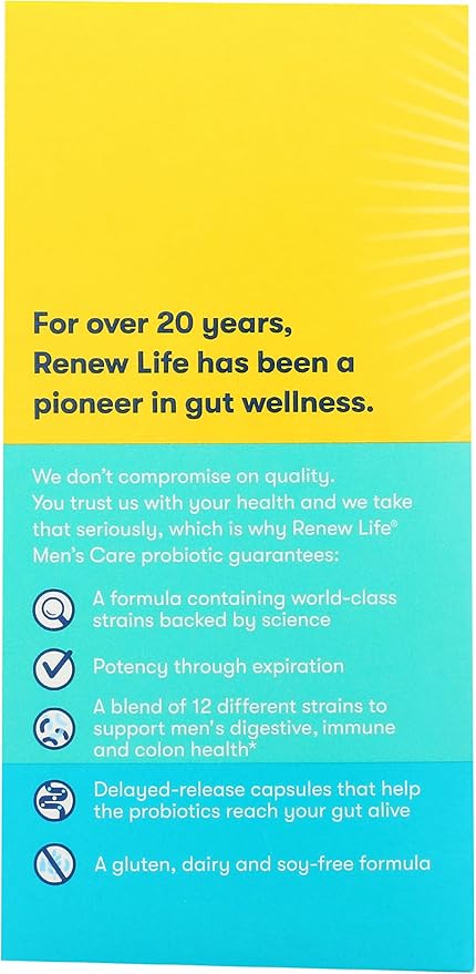 Renew Life UF MEN'S COMPLETE 90B 30 CT