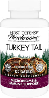 Host Defense Turkey Tail 120 count