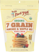 BOB`S RED MILL Pancake & Waffle, 7 Grain 24 OZ