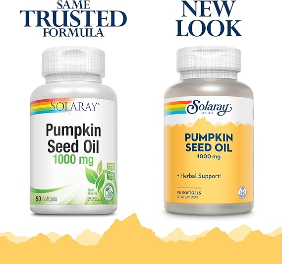 Solaray Pumpkin Seed Oil 1000 mg