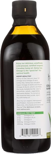 NUTIVA Hempseed Oil 16 OZ