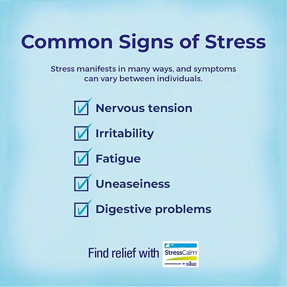 Stress Calm 60 Melt Away Tablets Homeopathic