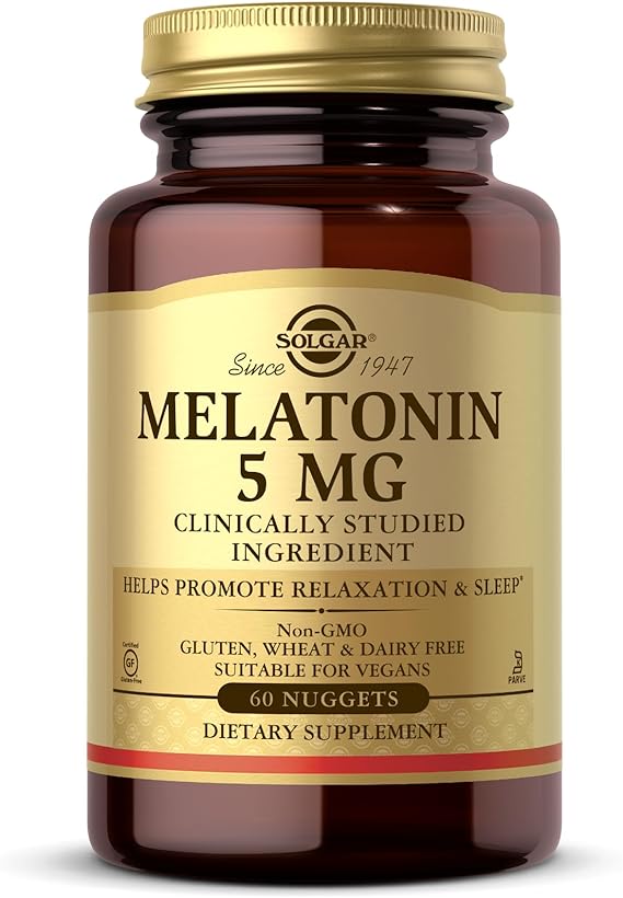 Solgar Melatonin 5 mg Nuggets 60tablet