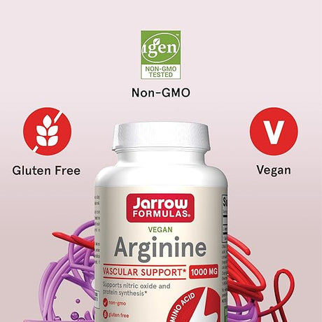 JARROW Vegan Arginine 1,000 mg