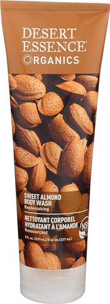 Desert Essence ALMOND BODY WASH 8 Liquid