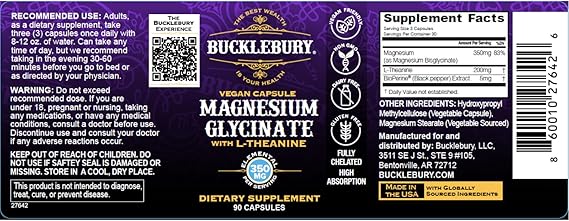 Magnesium Glycinate With L-Theanine 350 mg