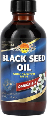 Natures Life Black Seed Oil 4floz