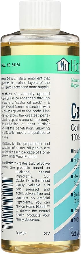 Solgar Organic Castor Oil  8 fl. oz.