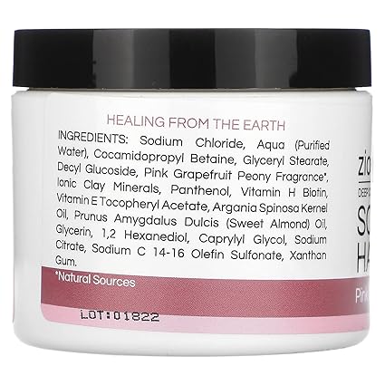 Zion Health Zion Health Deep Cleaning Hair Scrub - Pink Grapefruit 4 oz