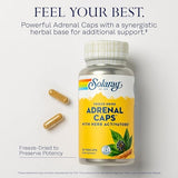 Solaray Adrenal Caps™ 60CT 170MG Veg Capsule