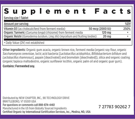 New Chapter Fermented Vitamin D3