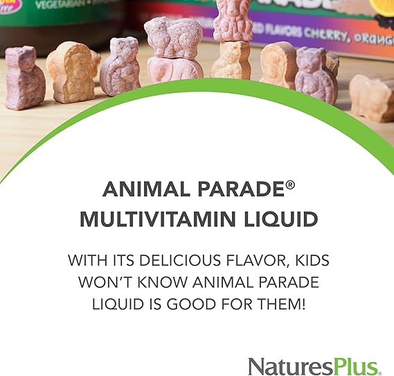 Animal Parade GOLD Liquid Multivitamin Tropical Berry Flavor