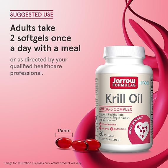 Krill Oil Omega-3 Complex 60 Soft Gels