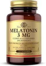 Solgar Melatonin 3 mg Nuggets 120tablet