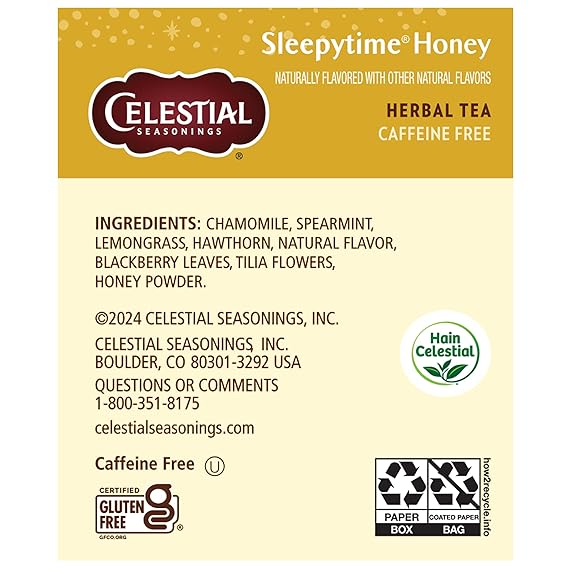 Sleepytime Honey Herbal Tea