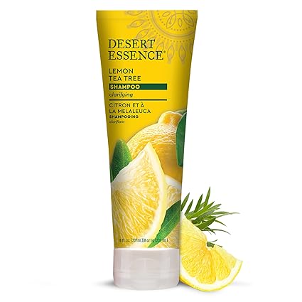 Desert Essence LEMON TEA TREE SHAMPOO 8 Liquid