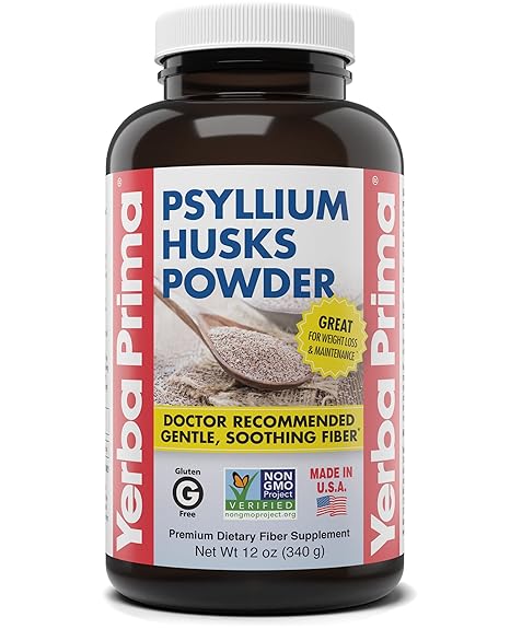 YERBA PRIMA PSYLLIUM HUSKS POWDER 12OZ