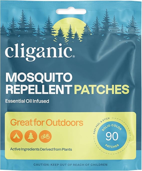 Cliganic Mosquito Repllent Patches Essential Oil Infused