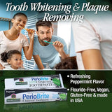 NATURE'S ANSWER PERIOBRITE CHARCOAL PEPPERMINT TOOTHPASTE 4 OZ