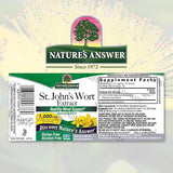 NATURE'S ANSWER ALC FREE ST JOHNS WORT 1OZ