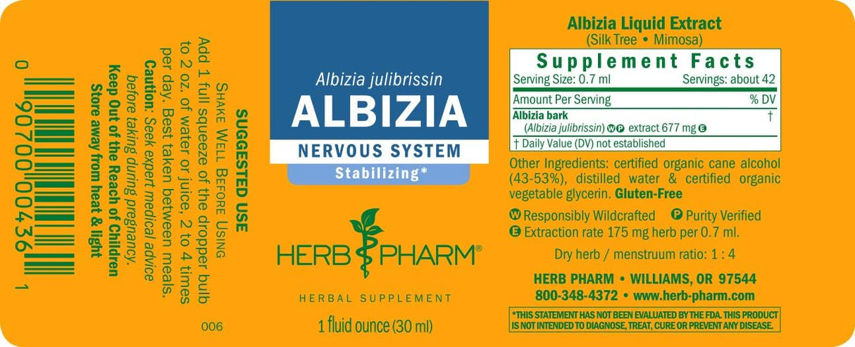 Albizia Nervous System 1Fl oz