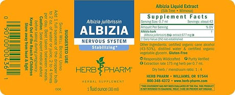 Herb Pharm Albizia Nervous System 1Fl oz