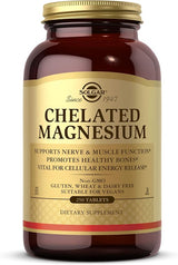 Solgar Chelated Magnesium Tablets (CALIFORNIA ACCOUNTS ONLY) 250tablet