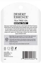 Desert Essence TEA TREE DENTAL TAPE EA 30 Pak