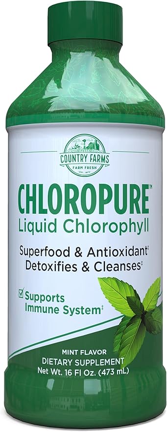 COUNTRY FARMS Chloropure Liquid Chlorophyll 16 fl Oz