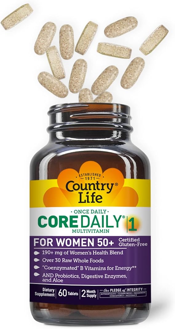 Country Life CORE DAILY 1 WOMEN'S 50+ 60 Tablet