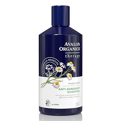 AVALON ORGANIC BOTANICALS SHAMPOO ANTI-DANDRUFF THERAPY 14OZ