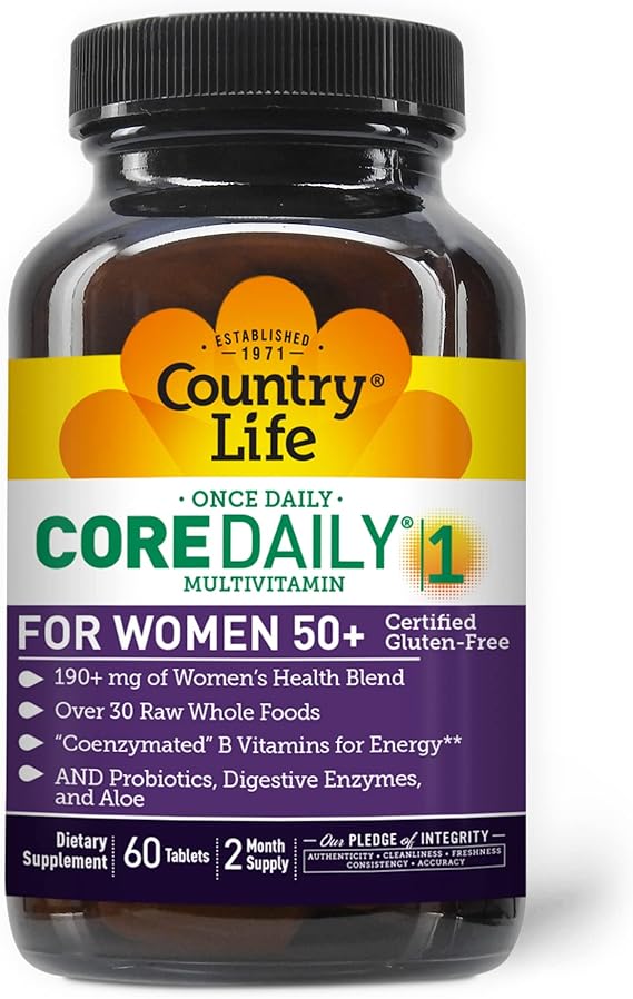 Country Life CORE DAILY 1 WOMEN'S 50+ 60 Tablet