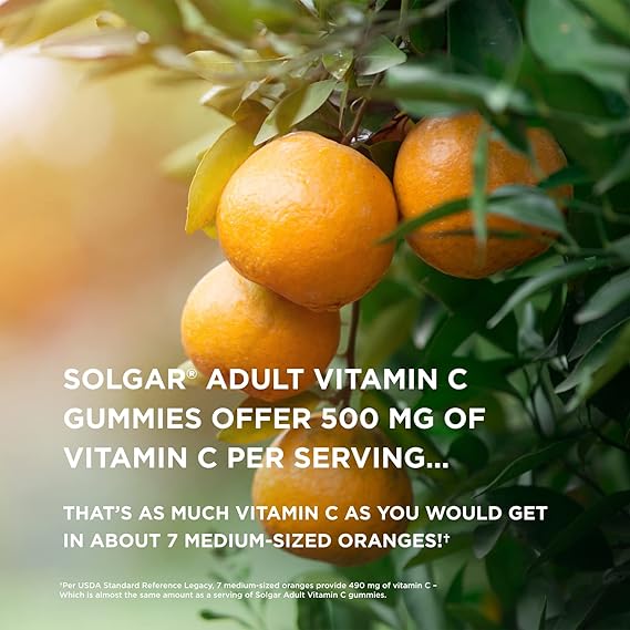 Solgar Adult Vitamin C Gummies  120gummy