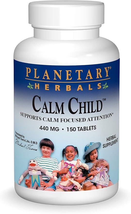 PLANETARY HERBALS CALM CHILD 440 MG 72 TABLETS