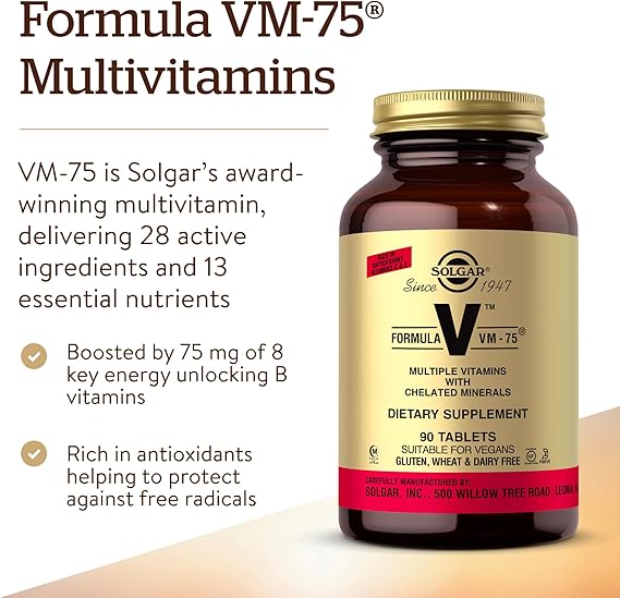 Solgar Formula VM-75® Tablets 90tablet