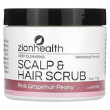 Zion Health Zion Health Deep Cleaning Hair Scrub - Pink Grapefruit 4 oz