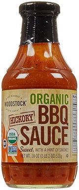 WOODSTOCK BBQ Sauce, Hickory 18 OZ