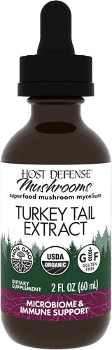 Host Defense Turkey Tail Extract 2 fluid oz.