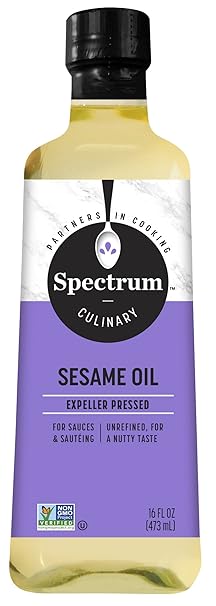 SPECTRUM NATURALS Sesame,  Unrefined 16 OZ