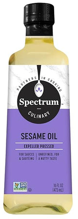 SPECTRUM NATURALS Sesame,  Unrefined 16 OZ