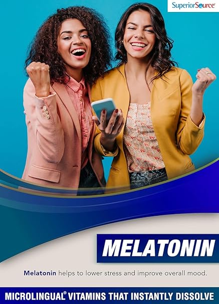 Melatonin Extra Strength 25 mg 60 Microlingual Tablets