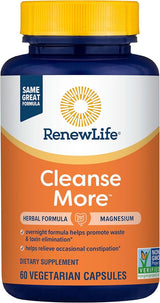 Renew Life CLEANSEMORE 60 CT