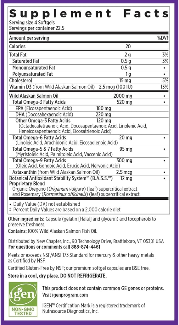 Wholemega Fish Oil Tiny Caps 90 Soft Gels