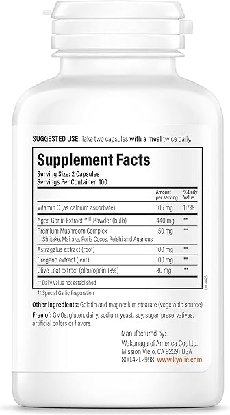 Kyolic Immune Support Formula 103