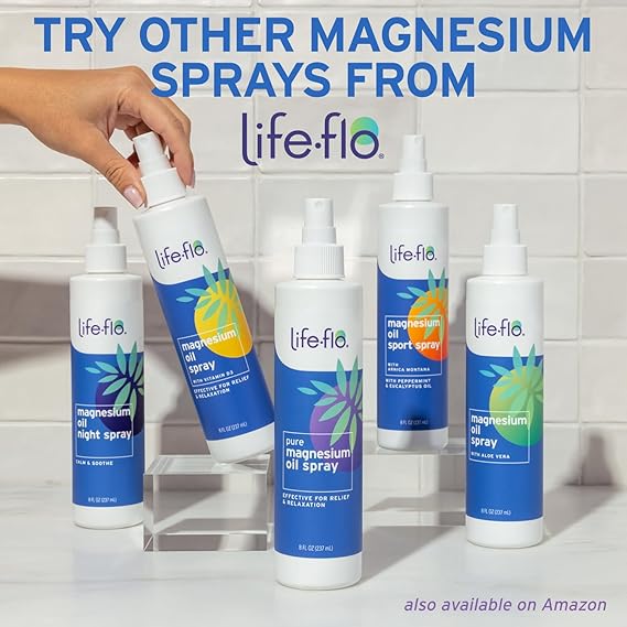 LifeFlo Pure Magnesium Oil Spray 2floz