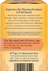 YOGI TEA Cold Season Tea 16 BAG