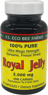 Y.S. Eco Bee Farms Royal Jelly 2,000mg capsules