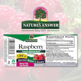 NATURE'S ANSWER ALC FREE RED RASPBERRY LEAF 1OZ