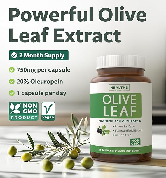 Olive Leaf Herbal Supplement